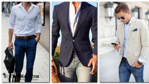 Как носить рубашку с джинсами — модные сочетания и тренды